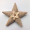 Little Star: Tweed Decorated Star With Burlap And Flower