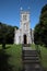 Little stone church in the irish country