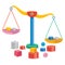 Little Students Using Scales Of Justice