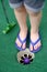 Little toes and miniature golf