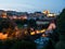 Little Town and Hradcany Castle in the evening