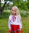 Little ukrainian girl