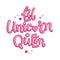 Little Unicorn Queen quote.Fairytale theme girl hand drawn lettering logo phrase