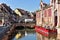 The little Venice of Colmar. Town of Colmar, Alsace region, France