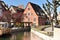 The little Venice of Colmar. Town of Colmar, Alsace region, France