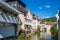 Little Venice and the water gate in Horb on the Neckar