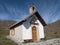 a little village Church standing high in the mountains