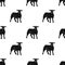 Little white mountain sheep.Scottish fold sheep.Scotland single icon in black style vector symbol stock illustration.