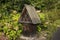 Little wood construction at Magome Juku town along the Nakasendo trail in Kiso Valley, Japan.