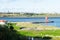 Littlehaven Beach and the Herd Groyne Lighthouse, South Shields