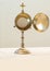 Liturgical vessel gold monstrance