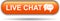 Live chat icon web button orange