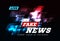 Live Fake News Can be used as design for television news or Internet media. Vector
