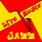 Live music saxophone red and yellow