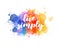 Live simply - watercolor lettering