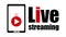 Live streaming logo design element