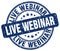 live webinar blue stamp