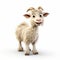 Lively 3d Pixar Goat Charming Characters In Colorized Daz3d Style