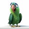 Lively Animated Parrots: Disney-style Illustrations With Impressive Realism