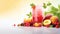 A lively banner illustrating fresh smoothies