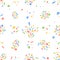Lively Seamless Pattern Adorned With Colorful Confetti, Adding A Festive And Vibrant Touch To Wrapping Paper