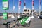 Liverpool City Bikes and Pier Head