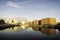 Liverpool Cityscape sunset - Albert Dock