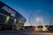 Liverpool Echo Arena and ferris wheel