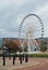 LIVERPOOL, ENGLAND - AUGUST 10, 2013: Ferris wheel of Liverpool