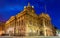 Liverpool Town Hall in the evening