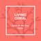 Living Coral color of the year 2019. Living Coral swatch. Color trend palette