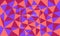 Living Coral, Purple Geometric Triangle Pattern Vector Background With White Line