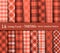 Living Coral  Tartan Plaid Scottish Seamless Pattern