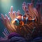 Living in Harmony: The Symbiotic Relationship between Clownfish and Coral Reefs, generative ai