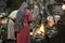 Living nativity scene on Genga,Italy