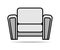 Living Room Armchair Icon