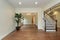 Living room with foyer view