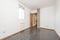 living room with oak carpentry, column with cement