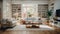 Living room prominent elements of the living space. Creative compositions, natural light, and a modern color palette house