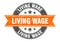 living wage stamp