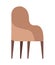 livingroom chair forniture isolated icon