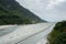 Liwu river delta in Taroko canyon