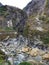 Liwu river flowing in Taroko Gorge in Taiwan.