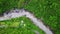 Liwu River in Taroko Gorge National Park in Taiwan. Bed of the River in Canyon. Aerial View