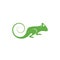 Lizard logo vector