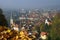 Ljubljana during autumn - view from Castle hill