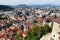 Ljubljana city center from the Castle Slovenia