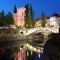 Ljubljana at night, Slovenia