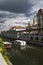Ljubljana, Slovenia, Europe, skyline, canal, river, cruise, tourist boat, Ljubljanica
