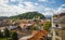 Ljubljana town, Slovenia, view from above